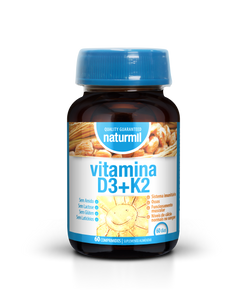Vitamina D3 + K2 60 Comprimidos - Naturmil - Crisdietética