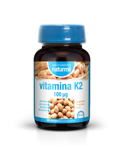 Vitamina K2 100mcg 60 Comprimidos - Naturmil - Crisdietética