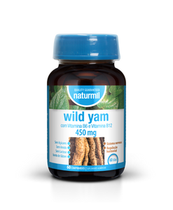 Wild Yam 450mg 60 Tablets - Naturmil - Crisdietética