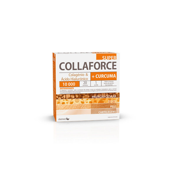 Super Collaforce + Curcuma 20 Saquetas - Dietmed - Crisdietética