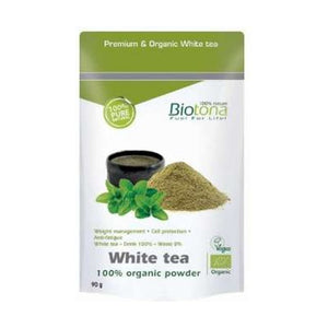 Weißer Tee Bio 90g - Biotona - Crisdietética
