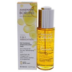 3 in 1 Facial Oil for Dry 50ml - Annemarie Borlind - Crisdietética