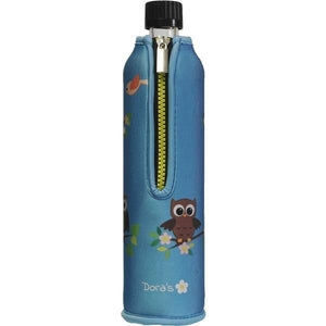 Owl Neoprene Cover Glass Bottle - Doraplast - Crisdietética