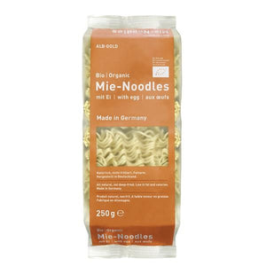 Bio Noodles Com Ovo 250g - Alb Gold - Crisdietética