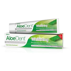Whitening Toothpaste Without Fluoride 100ml - Aloe Dent - Crisdietética