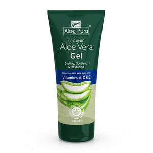 Gel with Vitamins A; C and E 200ml - Pure Aloe - Crisdietética