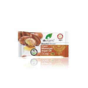 肥皂与摩洛哥坚果油100克-Dr.Organic-Crisdietética