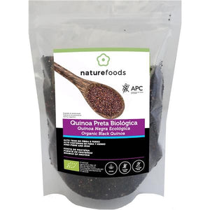 Biological Black Quinoa 500g - Naturefoods - Crisdietética