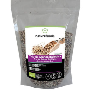 Organic Quinoa Trio 500g - Naturefoods - Crisdietética