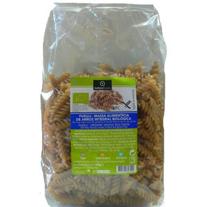 Brown Rice Pasta Fusilli 500g - Naturefoods - Crisdietética