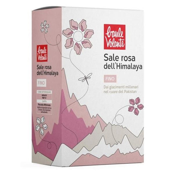 Sal Rosa Fino dos Himalaias 1kg - Baule Volante - Crisdietética