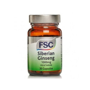 Siberian Ginseng 1000mg 30 Capsules - FSC - Crisdietética