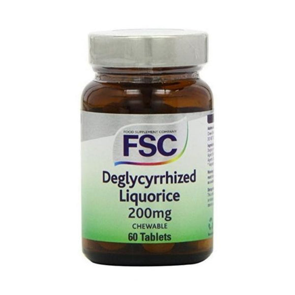 Deglycyrrhized Liquorice 60 Comprimidos - FSC - Crisdietética