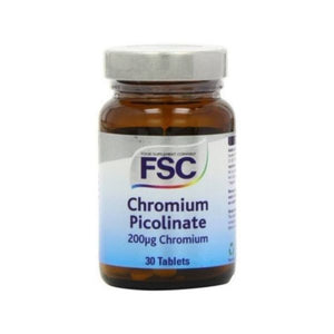 Chromium Polynicotinate 30 Capsules - FSC - Crisdietética