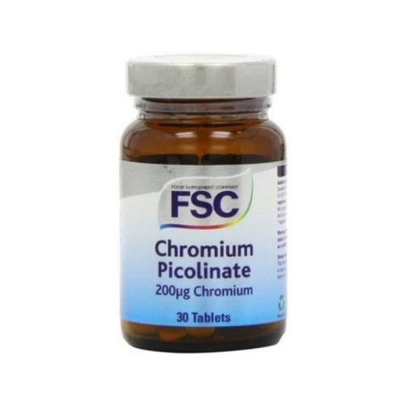 Chromium Polynicotinate 30 Cápsulas - FSC - Crisdietética