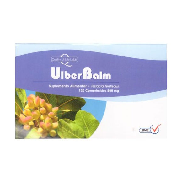 UlberBalm 500mg 120 Comprimidos - Quality of Life - Crisdietética