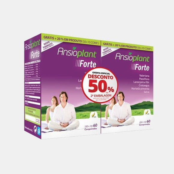 Ansioplant Forte (Pack) 60 Comprimidos - C.H.I - Crisdietética