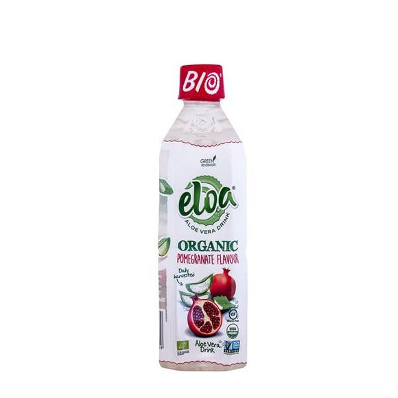 Bebida Biológica Aloé Vera Sabor de Romã 500ml - Eloa - Crisdietética