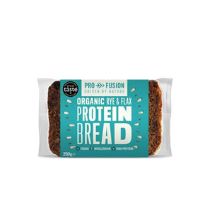 Protein Bread Organic Flax Rice 250g - Profusion - Crisdietética