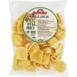 Snack Lentilles Frites Bio 65g - Natursoy - Crisdietética