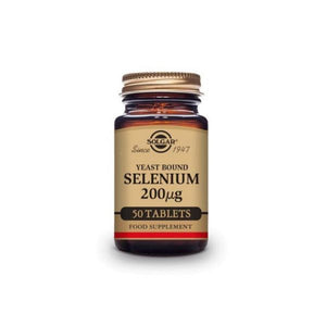 Selenio 200mcg 50 Comprimidos - Solgar - Crisdietética