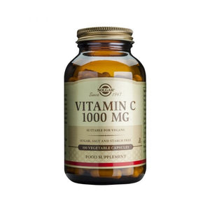 Vitamine C 1000mg 100 Gélules - Solgar - Crisdietética