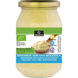 Mayonnaise without Organic Egg 230g - Naturefoods - Crisdietética
