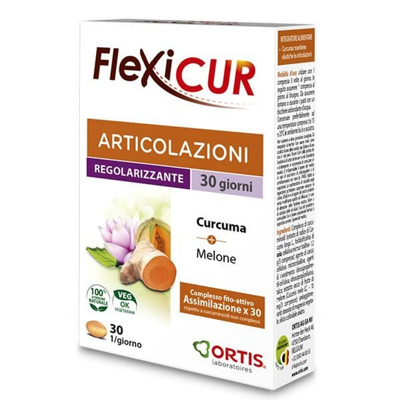 Flexicur 30 Comprimidos - Ortis - Crisdietética