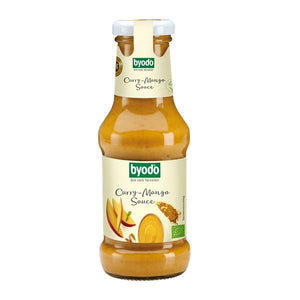 Salsa Curry y Mango 250ml - Byodo - Crisdietética