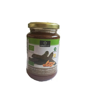 Organic Carob and Almond Butter 330g - Naturefoods - Crisdietética