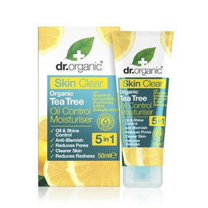 Skin Clear Crema Hidratante Purificante 50ml - Dr.Organic - Crisdietética