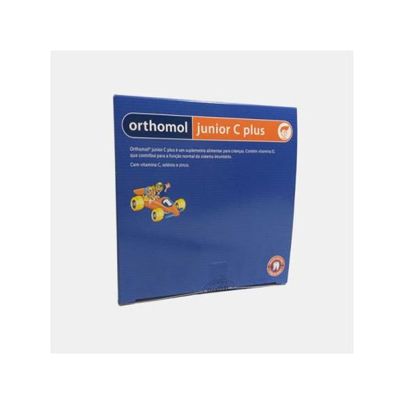 Junior C Plus 30 Comprimidos Mastigáveis Frutos Silvestres - Orthomol - Crisdietética