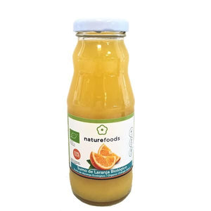 Zumo de naranja ecológico 200ml - Naturefoods - Crisdietética