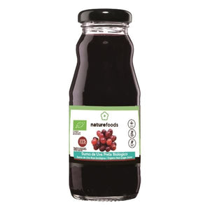 Biologischer schwarzer Traubensaft 200ml - Naturefoods - Crisdietética