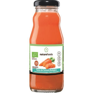 Organic Carrot Juice 200ml - Naturefoods - Crisdietética