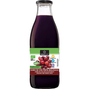 Biological Black Grape Juice 750ml - Naturefoods - Crisdietética