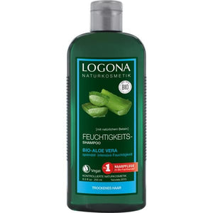 蘆薈保濕乾髮洗髮水 250ml - Logona - Crisdietética