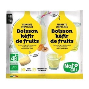 Boisson Kéfir Fruits en Poudre 10g - Nat - Ali - Crisdietética