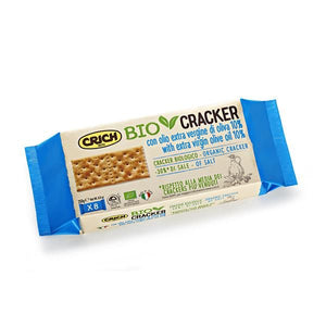 Crackers Biologici Meno 30% di Sale con Olio di Oliva 250g - Crich - Crisdietética