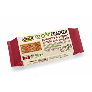 Organic Tomato and Oregano Crackers 250g - Crich - Crisdietética