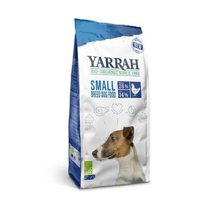 Granuli di pollo biologico per cani di taglia piccola 2kg - Yarrah - Crisdietética