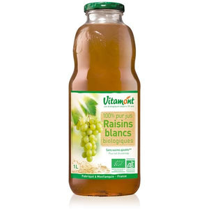 White Grape Juice Bio 1L - Vitamont - Crisdietética