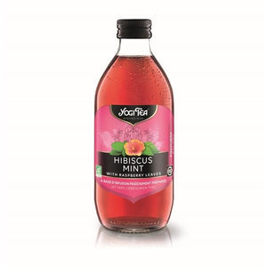 Biological Soda Ice Tea Hibisco y Menta 330ml - Yogi Tea - Crisdietética