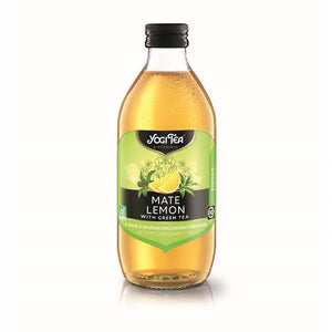 Biological Soda Ice Tea Mate Limón 330ml - Yogi Tea - Crisdietética
