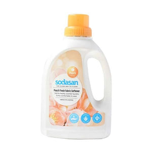 Ecological Clothing Conditioner Fragrancia Peach 750ml - Sodasan - Crisdietética