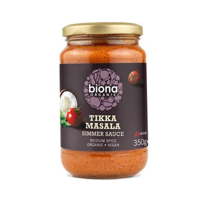 Biological Sauce Tikka Masala 350g - Biona - Crisdietética