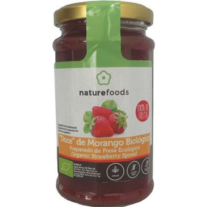 甜味100％有机草莓果实240克-Naturefoods-Crisdietética