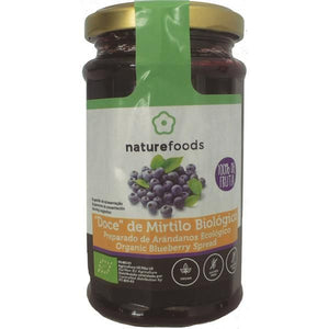 甜味100％有机蓝莓水果240克-Naturefoods-Crisdietética