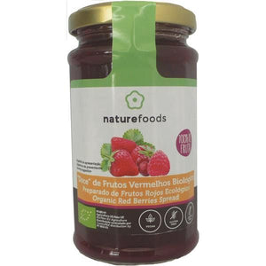Doce 100% Fruta Vermelho Fruits 240g - Naturefoods - Crisdietética