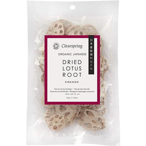 Organic Dry Lotus Root 30g - ClearSpring - Crisdietética